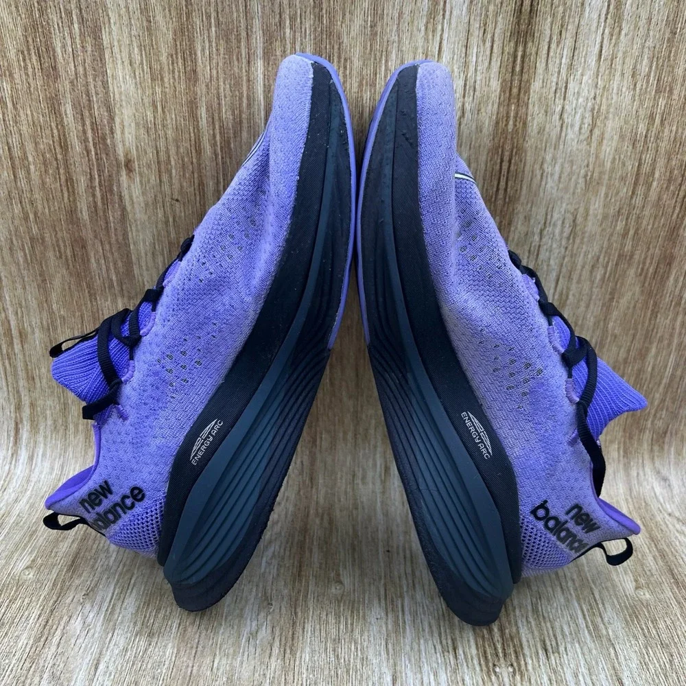 New Balance FuelCell SuperComp Elite v3 Mens 9.5 2E Purple Carbon Plate MRCELCE3